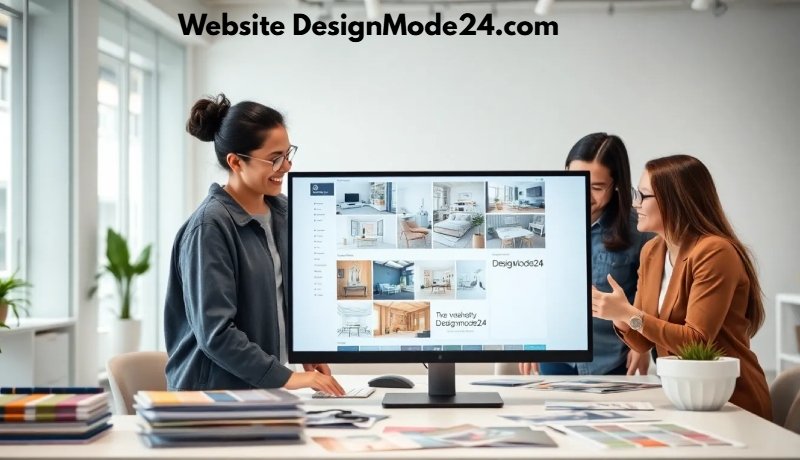 Website DesignMode24.com: A Modern Approach to Creative Web Design